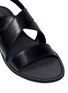 Detail View - Click To Enlarge - COLE HAAN - 'Edie' crisscross leather slingback sandals