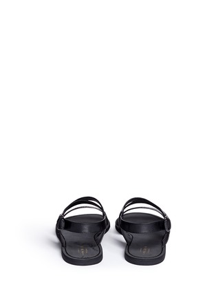 Back View - Click To Enlarge - COLE HAAN - 'Edie' crisscross leather slingback sandals