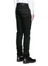 Back View - Click To Enlarge - GIVENCHY - Stud denim jeans
