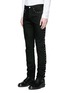 Front View - Click To Enlarge - GIVENCHY - Stud denim jeans