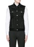 Main View - Click To Enlarge - GIVENCHY - Stud denim vest
