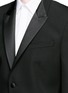 Detail View - Click To Enlarge - GIVENCHY - Satin Madonna collar wool tuxedo suit
