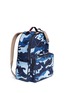 Figure View - Click To Enlarge - VALENTINO GARAVANI - Camouflage patchwork denim backpack
