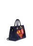 Figure View - Click To Enlarge - VALENTINO GARAVANI - 'Superhero Superman' leather zip tote