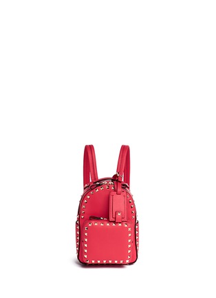 Main View - Click To Enlarge - VALENTINO GARAVANI - 'Rockstud' mini leather backpack