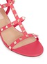 Detail View - Click To Enlarge - VALENTINO GARAVANI - 'Rockstud' caged leather sandals