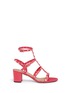 Main View - Click To Enlarge - VALENTINO GARAVANI - 'Rockstud' caged leather sandals