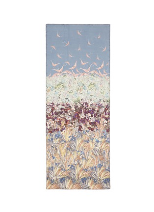Main View - Click To Enlarge - VALENTINO GARAVANI - 'Garden Party' print silk scarf