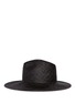 Figure View - Click To Enlarge - JANESSA LEONÉ - 'Rita' handwoven straw Panama hat