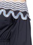 Detail View - Click To Enlarge - PETER PILOTTO - 'Pallas' wavy lace trim off-shoulder dress
