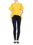 Figure View - Click To Enlarge - VICTORIA, VICTORIA BECKHAM - 'Powerhigh' high waist skinny jeans