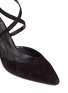 Detail View - Click To Enlarge - COLE HAAN - 'Juliana' ankle strap suede pumps