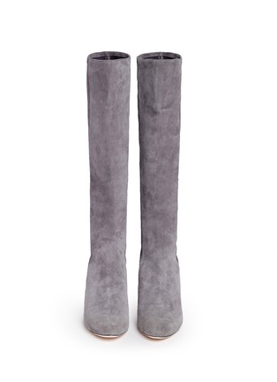 Figure View - Click To Enlarge - COLE HAAN - 'Barnard' suede knee high boots