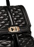 Detail View - Click To Enlarge - REBECCA MINKOFF - 'Love' quilted leather backpack