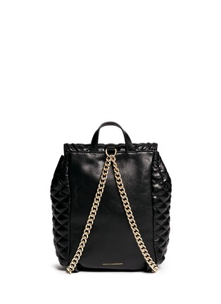 Back View - Click To Enlarge - REBECCA MINKOFF - 'Love' quilted leather backpack