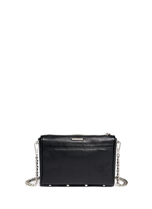 Back View - Click To Enlarge - REBECCA MINKOFF - 'Mini Mac' fringe leather crossbody bag