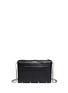 Back View - Click To Enlarge - REBECCA MINKOFF - 'Mini Mac' fringe leather crossbody bag