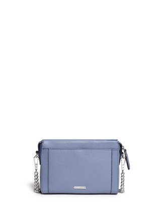 Back View - Click To Enlarge - REBECCA MINKOFF - 'Crosby' mini leather crossbody bag