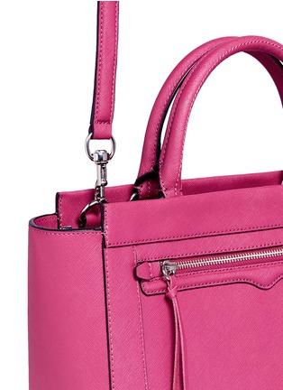 Detail View - Click To Enlarge - REBECCA MINKOFF - 'Small Monroe' saffiano leather tote