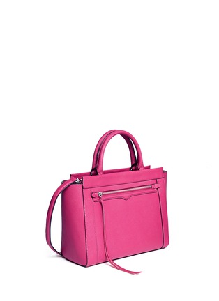 Front View - Click To Enlarge - REBECCA MINKOFF - 'Small Monroe' saffiano leather tote