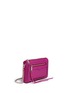Front View - Click To Enlarge - REBECCA MINKOFF - 'Avery' saffiano leather crossbody bag