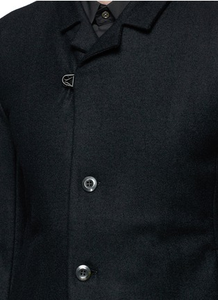 Detail View - Click To Enlarge - ATTACHMENT - Slim fit wool-cashmere blazer