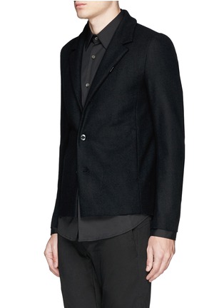 Front View - Click To Enlarge - ATTACHMENT - Slim fit wool-cashmere blazer