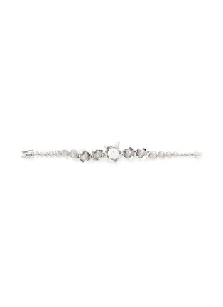 Main View - Click To Enlarge - EDDIE BORGO - 'Graduated Rose' crystal pavé bracelet