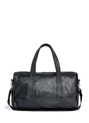 Back View - Click To Enlarge - MEILLEUR AMI PARIS - 'Bel Ami' pebbled leather duffle bag