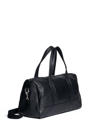 Figure View - Click To Enlarge - MEILLEUR AMI PARIS - 'Bel Ami' pebbled leather duffle bag