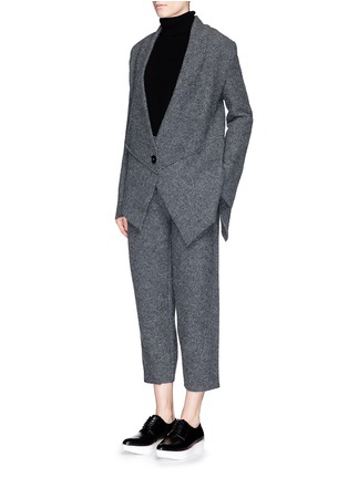 Figure View - Click To Enlarge - STELLA MCCARTNEY - Boiled wool knit pants