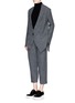 Figure View - Click To Enlarge - STELLA MCCARTNEY - Boiled wool knit pants