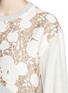 Detail View - Click To Enlarge - STELLA MCCARTNEY - Floral brocade patchwork sweatshirt