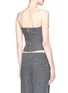 Back View - Click To Enlarge - STELLA MCCARTNEY - Boiled wool bustier top