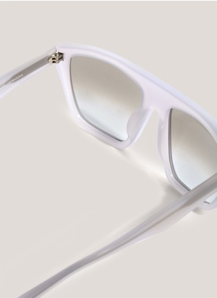 Detail View - Click To Enlarge - ALEXANDERWANG - Slanted square-frame sunglasses
