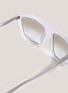 Detail View - Click To Enlarge - ALEXANDERWANG - Slanted square-frame sunglasses