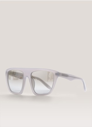 Figure View - Click To Enlarge - ALEXANDERWANG - Slanted square-frame sunglasses