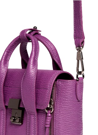 Detail View - Click To Enlarge - 3.1 PHILLIP LIM - 'Pashli' mini leather satchel