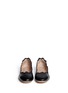 Figure View - Click To Enlarge - CHLOÉ - Fringe scalloped edge leather flats