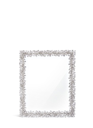 Main View - Click To Enlarge - LANE CRAWFORD - Wedding feather 8R photo frame
