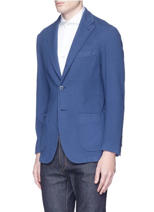 Front View - Click To Enlarge - RING JACKET - 'Balloon' cotton soft blazer