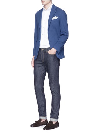 Figure View - Click To Enlarge - RING JACKET - 'Balloon' cotton soft blazer