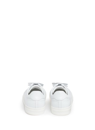 Back View - Click To Enlarge - ANYA HINDMARCH - 'Apex' geometric nappa leather sneakers