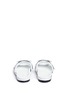 Back View - Click To Enlarge - ANYA HINDMARCH - 'Circulus' geometric circus leather slide sandals