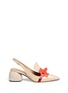 Main View - Click To Enlarge - ANYA HINDMARCH - 'Apex' patent leather slingback pumps
