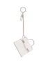 Main View - Click To Enlarge - DELVAUX - 'Tempête Charms' leather bag keyring