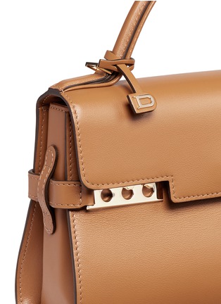 Detail View - Click To Enlarge - DELVAUX - 'Tempête Mini' Souple leather bag