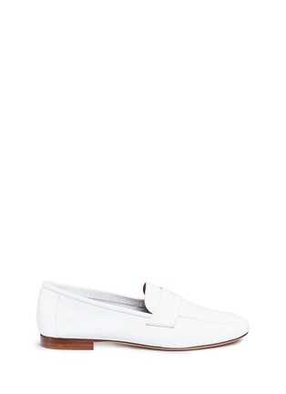 Main View - Click To Enlarge - MANSUR GAVRIEL - 'CLASSIC' CALFSKIN LEATHER PENNY LOAFERS