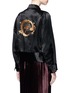Back View - Click To Enlarge - MS MIN - Dragon embroidered satin worker jacket