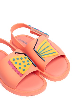 Detail View - Click To Enlarge - MELISSA - x Fábula 'Mia' butterfly PVC toddler sandals